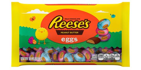 Reese’s Mini arašidové maslo Čokoládové vajcia sú najpopulárnejšou veľkonočnou cukrovinkou v tomto roku