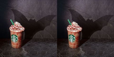 Starbucks Cadılar Bayramı İçin Geri Vampir Frappuccinos Getiriyor