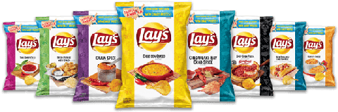 Lay s frigör 8 nya chip smakar inspirerade av hemstadens favoriter