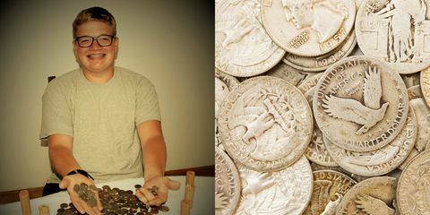 วัยรุ่นจ่ายบิลของเขากับ Quarters และร้านอาหาร Shamed On On Facebook
