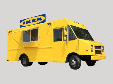 นี่คือที่ที่จะหารถบรรทุกอาหารใหม่ของ IKEA