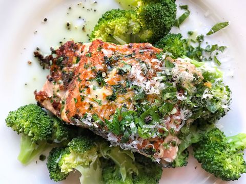 Parmezan-Crusted Salmon Recipe