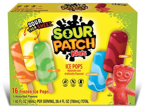 Sour Patch Kids Ice Pops búchajú obchody s potravinami čoskoro