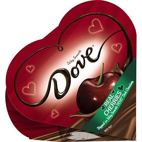 Dove Dark Chocolate Cherry Heart