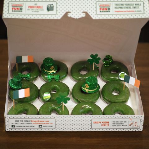 คริสปี้ Kreme Green Donuts
